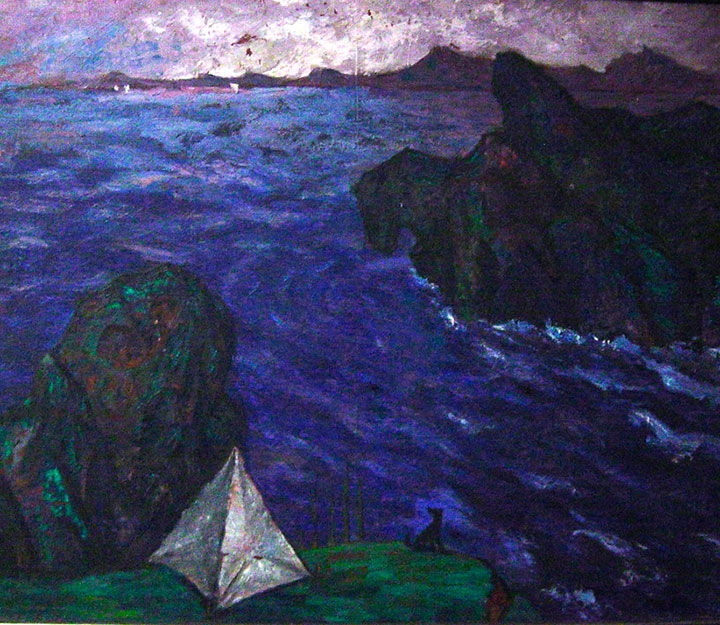 《观音跳夕照》