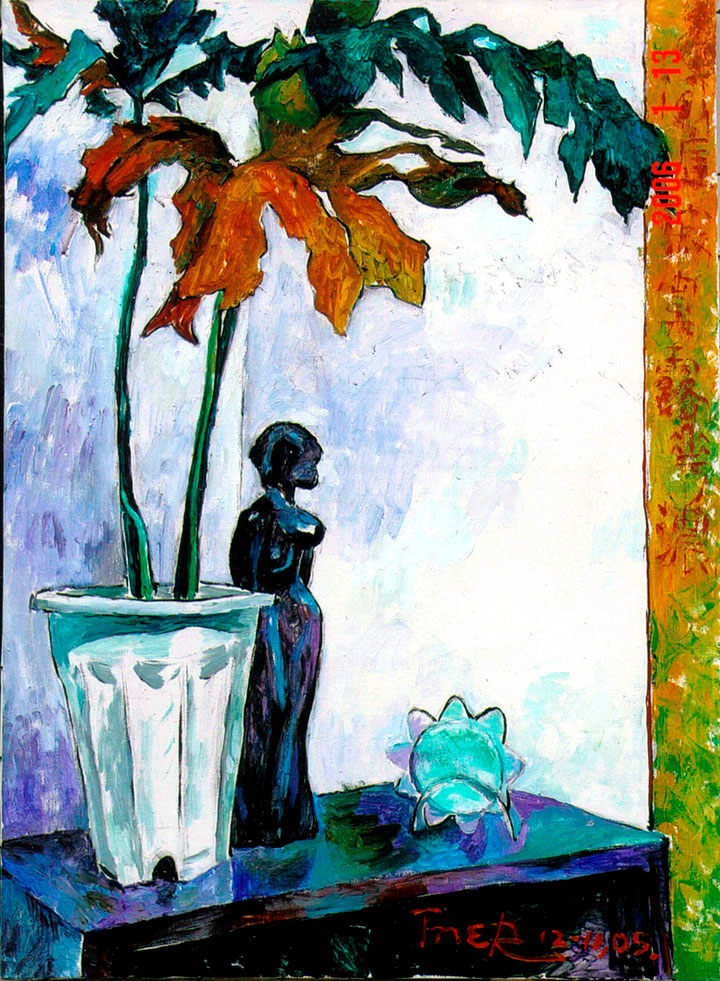 《闲庭寂寞露华浓》