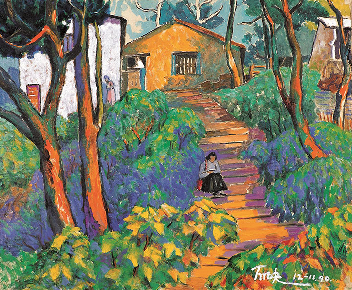 《城隍山早读》